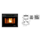 Recuperador de Calor a Pellets Cordoba 12Kw - Ecoforest